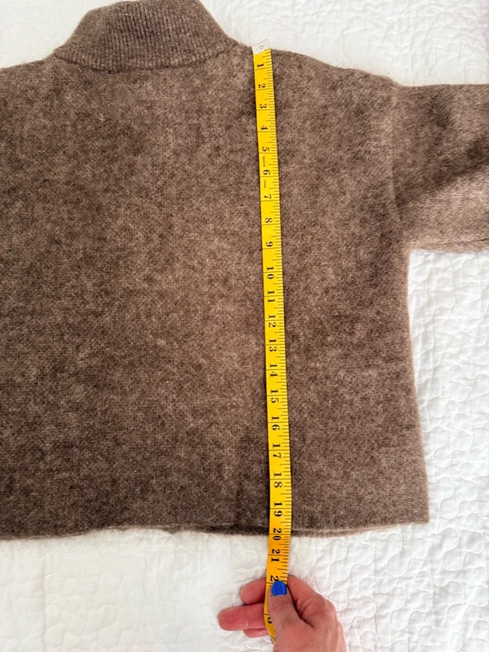 EUC - Sezane Thais jacket in Taupe - size M - Picture 13 of 16